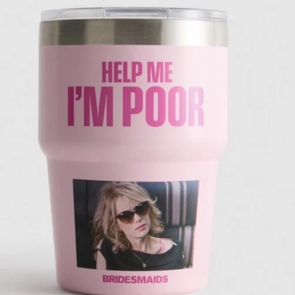 Bridesmaids The Movie Stainless Steel Drink/Coffee Mug 470ml Brand New